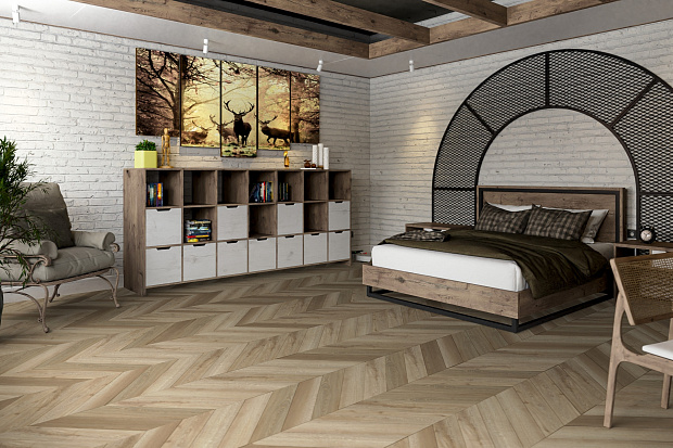 Кварц-винил Damy Floor Chevron LVT DF05-Ch-LVT Сен-Жермен