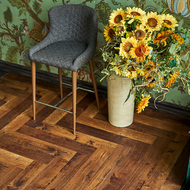 Vinilam Parquet Herringbone IS11155  (Паркет Парижский)