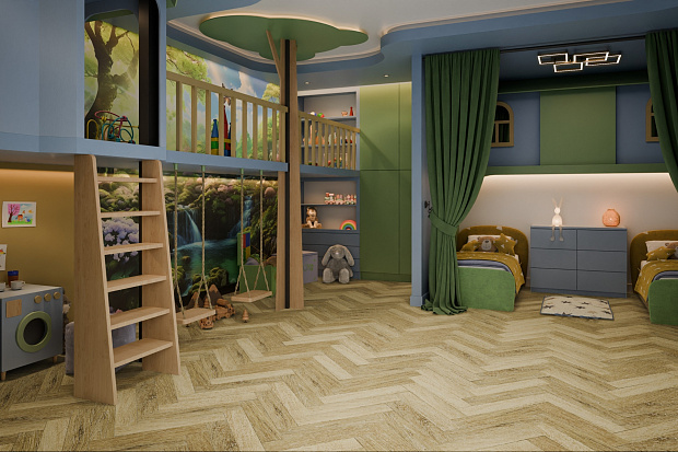 Кварц-винил Damy Floor London LVT 191023EL-13-LVT Эдинбург