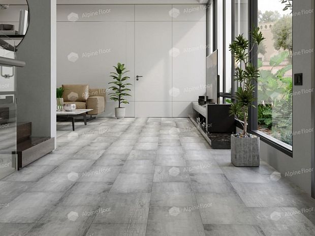 Кварц-винил Alpine Floor Light Stone ECO-15-1