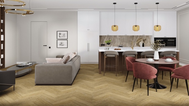 Кварц-виниловая плитка Damy Floor London LVT Эдинбург 191023EL-13-LVT