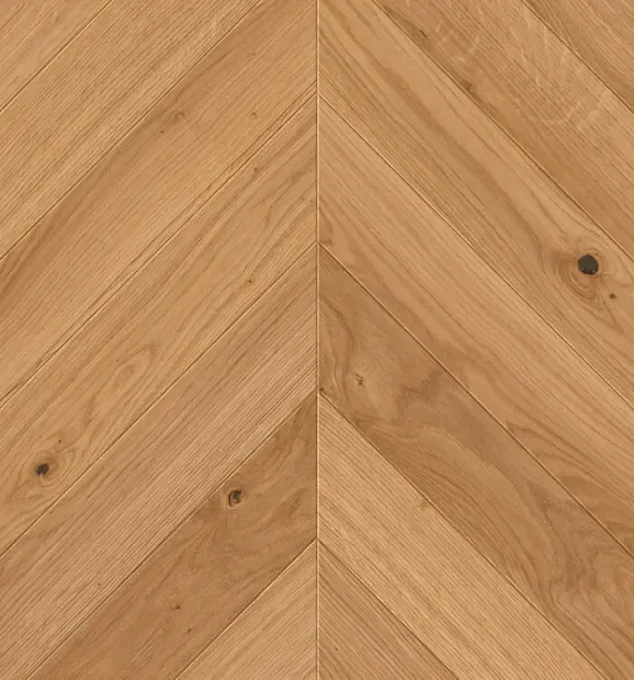 Инженерная доска Living Tree Французская елка Дуб Золотистый  Селект