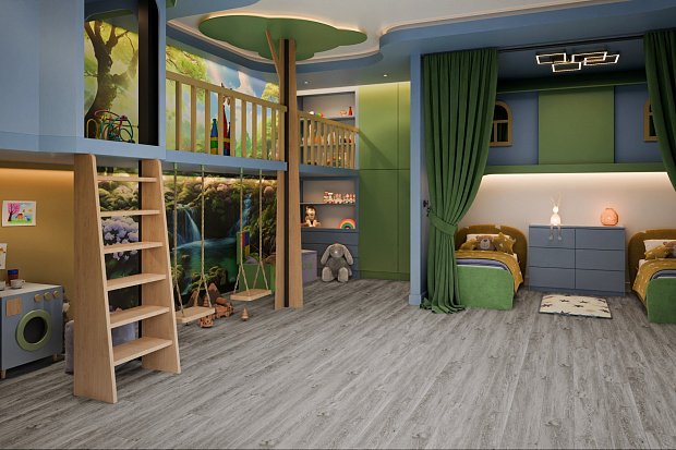 Кварц-винил Damy Floor Family LVT SL3683-6-LVT Дуб Английский