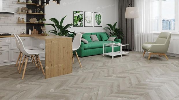 Кварц-винил Alpine Floor Chevron Alpine LVT ECO 20-1