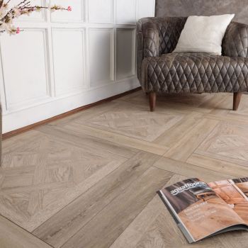 Кварц виниловый ламинат Aquafloor Versailles & Parquet Plus AF7003VS+AF6012PQ