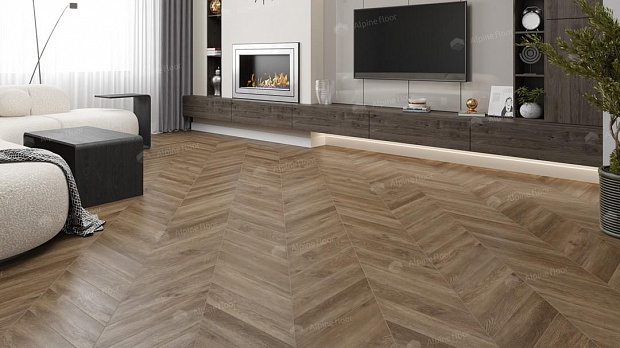 Кварц-винил Alpine Floor Chevron Alpine LVT ECO 20-5
