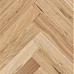 Инженерная доска Wood Bee Английская елка ДУБ NATUR BRUSH - фото №1