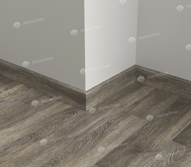 Кварцевый плинтус Alpine Floor Parquet Light Венге Грей SK 13-8