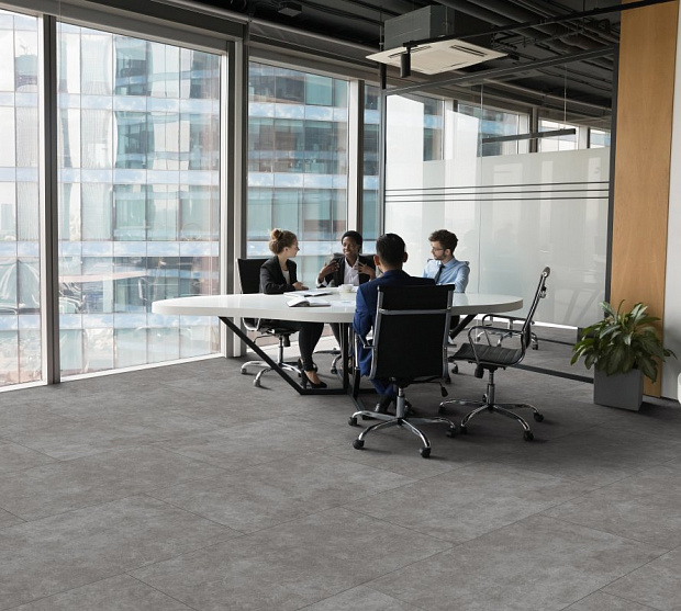 SPC-ламинат Juteks Carbon tile BETON 8521