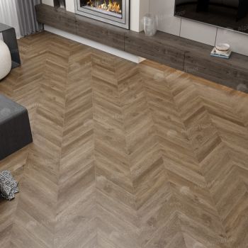 Клеевой кварц-винил Alpine Floor Chevron LVT Макадамия ECO 20-5