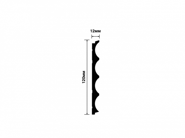 Декоративная панель HIWOOD LV139 BR354