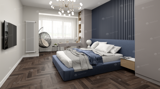 Кварцвиниловая плитка Alpine Floor PARQUET LIGHT (ЕСО 13-16, Дуб Фафнир)