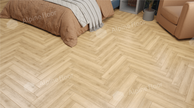 Ламинат Alpine Floor Herringbone 8 Дуб Шампань LF102-05