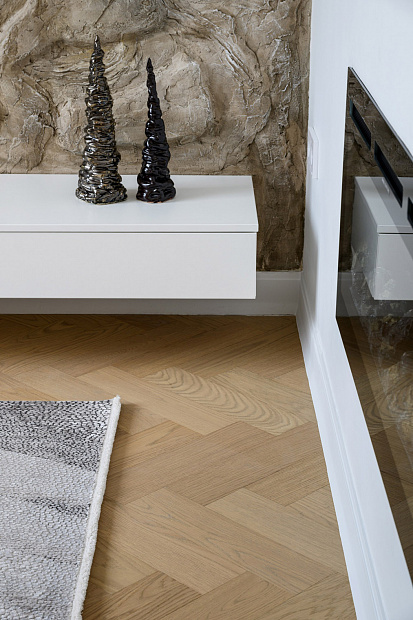Паркетная доска Quartz Parquet Штучный паркет Дуб Бисквитный 44-1258-07