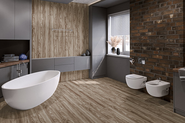 Кварц-винил Damy Floor Family LVT 001-2-LVT Дуб Селект