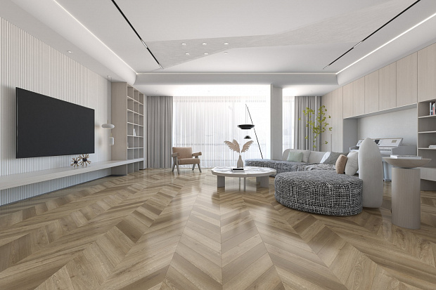 Кварц-винил Damy Floor Chevron LVT DF05-Ch-LVT Сен-Жермен