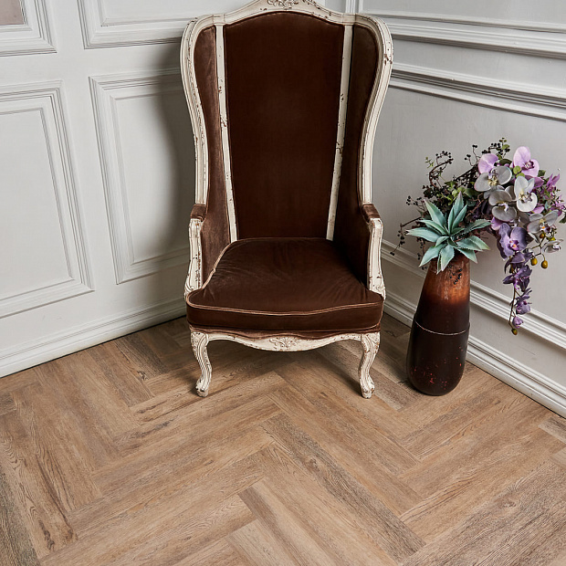 Vinilam Parquet Herringbone Glue GD11133 (Паркет Северный)