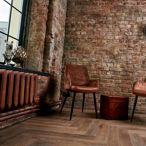 Vinilam Parquet Herringbone Glue GD11199  (Паркет Венецианский)