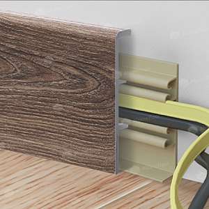 Кварцевый плинтус Alpine Floor Rico Concept 80 Дуб фисташковый RC80106