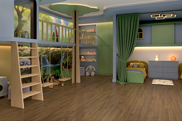 Массивная доска Damy Floor Ореховый Селект