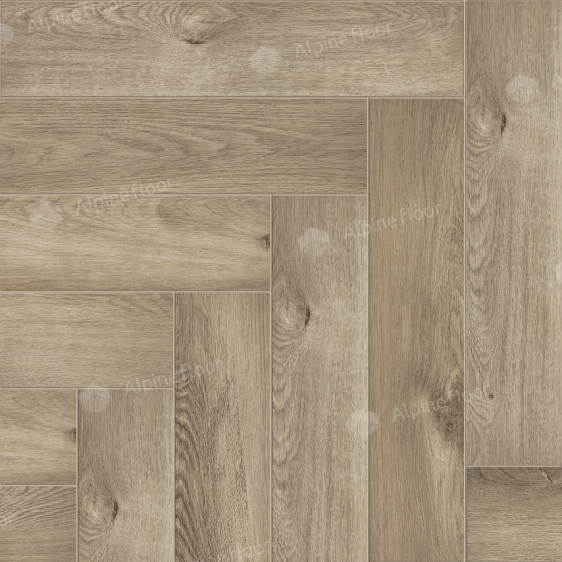 SPC ламинат Alpine Floor Parquet Premium ABA Дуб Натуральный Отбеленный ECO 19-5