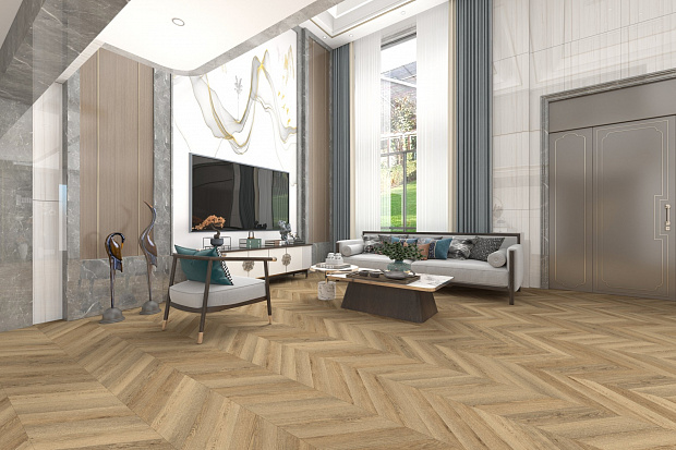 Кварц-винил Damy Floor Chevron LVT DF10-Ch-LVT Сен-Клу