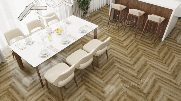 Ламинат Alpine Floor Herringbone 12 Pro Дуб Марсель LF106-09