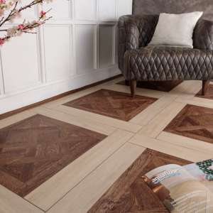 Кварц виниловый ламинат Aquafloor Versailles & Parquet Plus AF7005VS+AF6017PQ