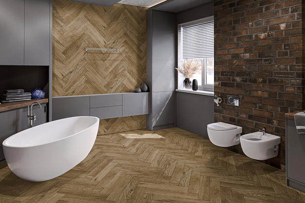 Кварц-винил Damy Floor London LVT 200410EL-01-LVT Кембридж