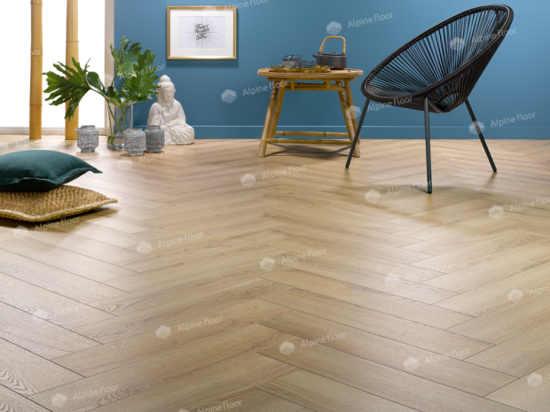 Ламинат Homflor by Alpine Floor Herringbone 12 BR Sunset 471