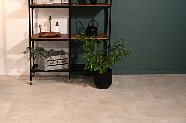 Vinilam Ceramo Stone 71615 (Бетон Белый)