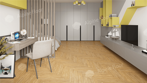 Ламинат Alpine Floor Original Herringbone 8 Pro LF102-4