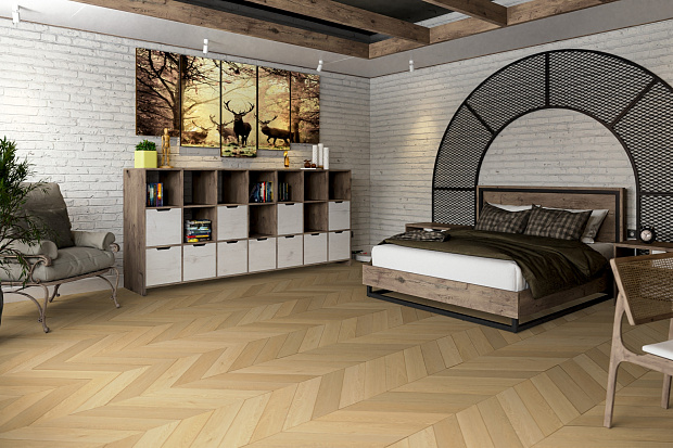 Кварц-винил Damy Floor Chevron LVT DF03-Ch-LVT Тюильри