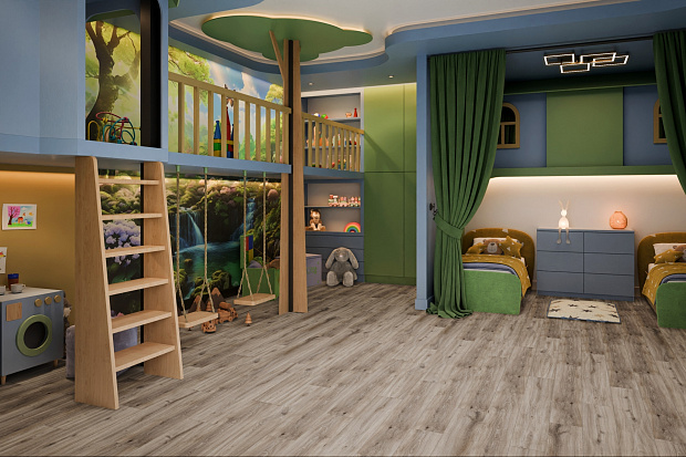 SPC-ламинат Damy Floor Family 6607-9 Дуб Натуральный
