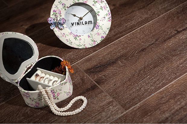 Vinilam CORK 10085V фаска (Дуб Лир)