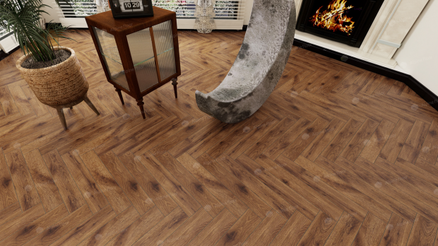 Ламинат Alpine Floor Herringbone 12 Дуб Умбрия LF 105-11