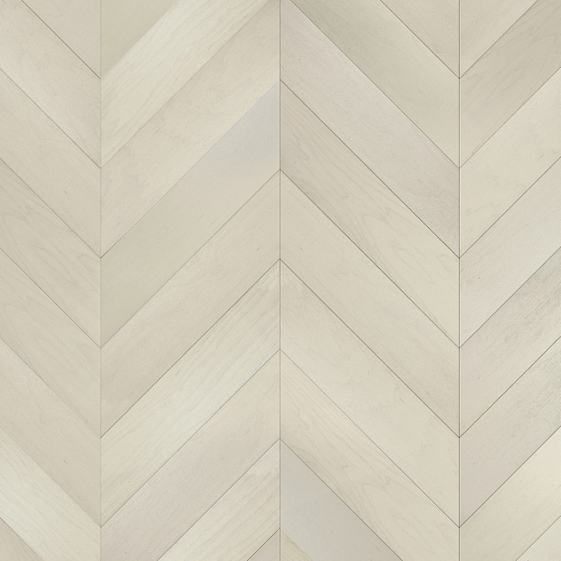 Паркетная доска Quartz Parquet Французская Ёлка Клён Американский Белый 99-400-56