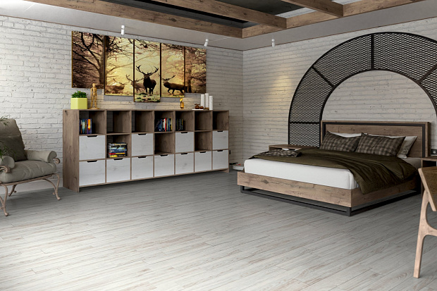 Массивная доска Damy Floor Ванильный Селект