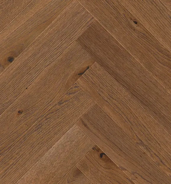 Инженерная доска Living Tree Английская елка Дуб Мокко 13.5 Робуст