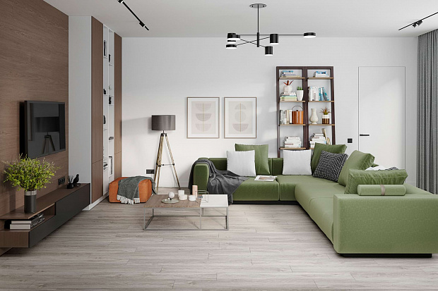 Кварц-винил Damy Floor Family LVT SL3683-6-LVT Дуб Английский