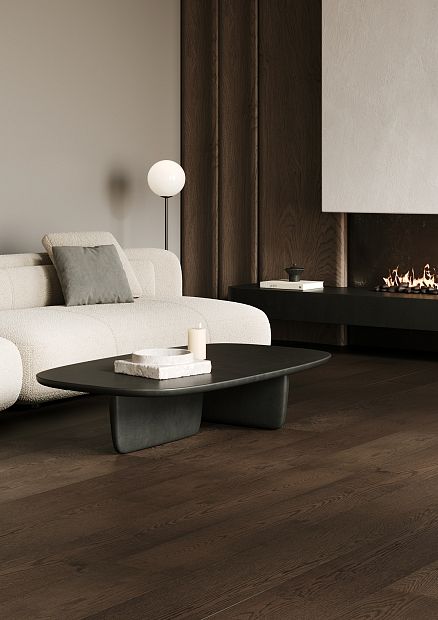 Паркетная доска Quartz Parquet Престиж Дуб Трюфельный 1258-03