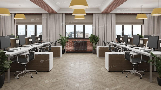 Кварц-винил Alpine Floor Chevron Alpine LVT ECO 20-11