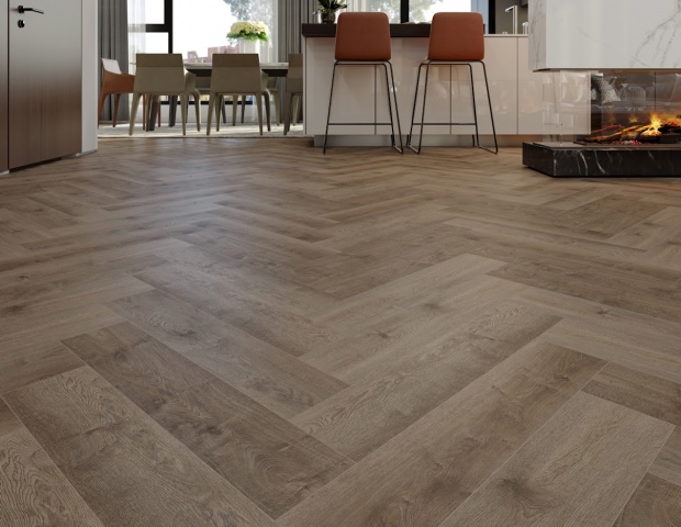 SPC ламинат Evofloor Parquet Каштан