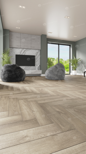 SPC ламинат Alpine Floor Parquet Premium ABA Дуб Натуральный Отбеленный ECO 19-5