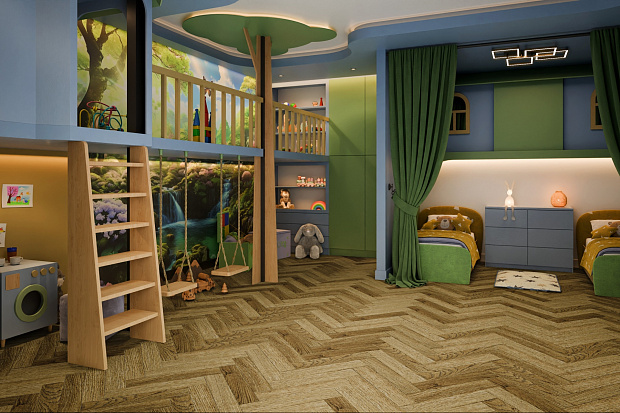 Кварц-винил Damy Floor London LVT 190902EL-07-LVT Шеффилд