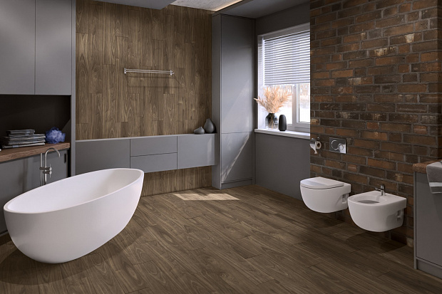 SPC-ламинат Damy Floor Family 0036-3 Орех Американский