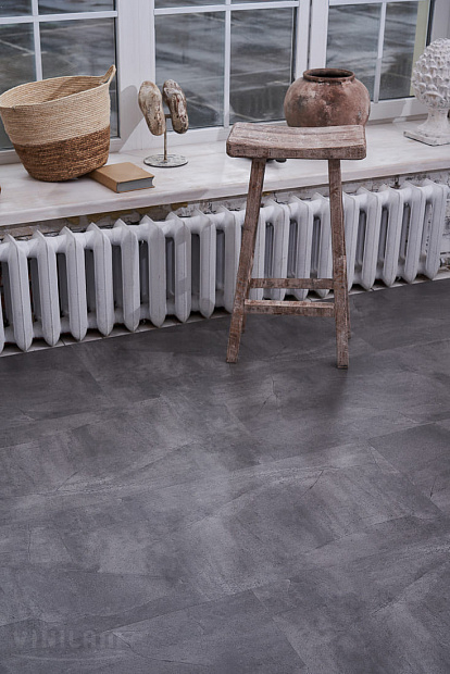 Vinilam Ceramo Stone 61602 (Серый Бетон)