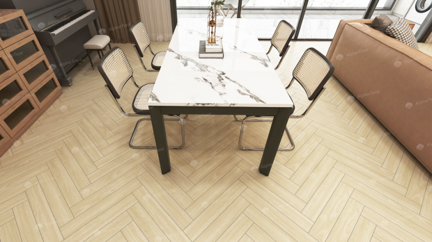 Ламинат Alpine Floor Herringbone 10 Дуб Тоскана LF107-05