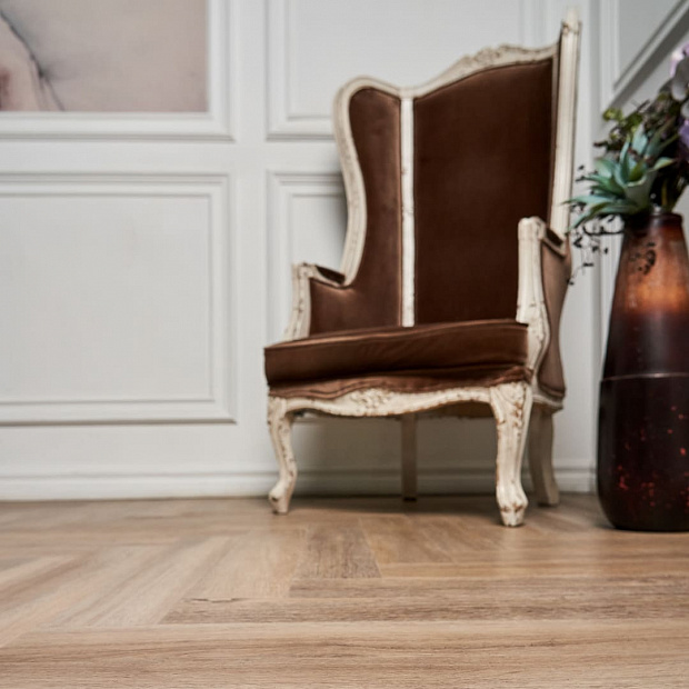 Vinilam Parquet Herringbone IS11133 (Паркет Северный)