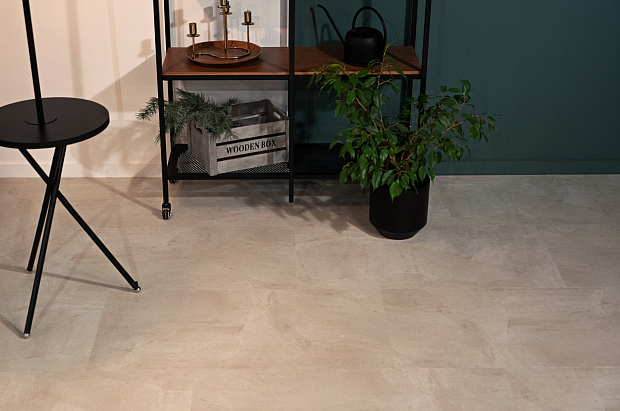 Vinilam Ceramo Stone 71615 (Бетон Белый)